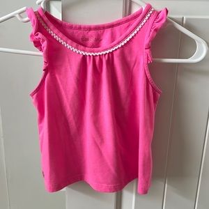Lily Puritzer size small 4-5 pink shirt
